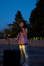 Cathy at Light the Night - Sept. 17, 2011